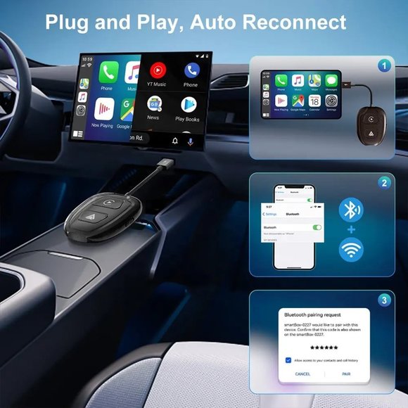 CarPlay/Android Auto Bluetooth-Enabled - Picture 7 of 9